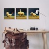 Stupell Industries Yoga Chick Trio Funny Farm Animals Black Framed Giclee Art - 2 of 4
