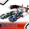 LEGO City F1 Garage & Mercedes-AMG & Alpine Cars, Portable Playset 60444 - 4 of 4