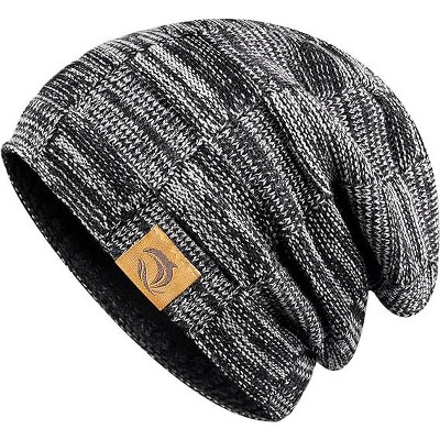 DOMETOUR Men Beanie Hats Slouchy Christmas Stuffer Winter Skull Cap Women Knit Beanies Warm Gifts