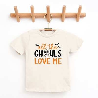 The Juniper Shop All The Ghouls Love Me Bats Youth Short Sleeve Tee