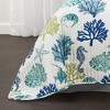 3pc Coastal Reef Quilt Navy/Blue - Lush Décor - image 4 of 4