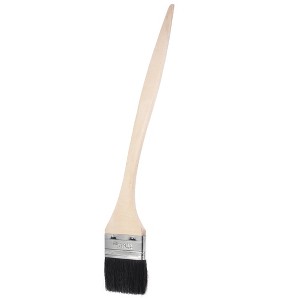 Unique Bargains Bristle Wall Treatment Tool Paint Brush with Wooden Handles - 1 of 4