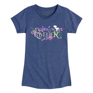 Girls' - Wicked - Glinda -Youth Girls Short Sleeve T-Shirt Fitted Short Sleeve Graphic T-Shirt - 1 of 4
