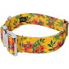 Country Brook Petz 1 1/2 Inch Premium Dog Collar - Summer Breeze Collection - 2 of 4