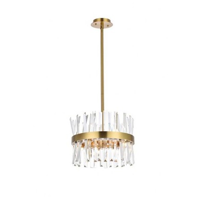 Elegant Lighting Serephina 8 - Light Pendant in  Satin Gold