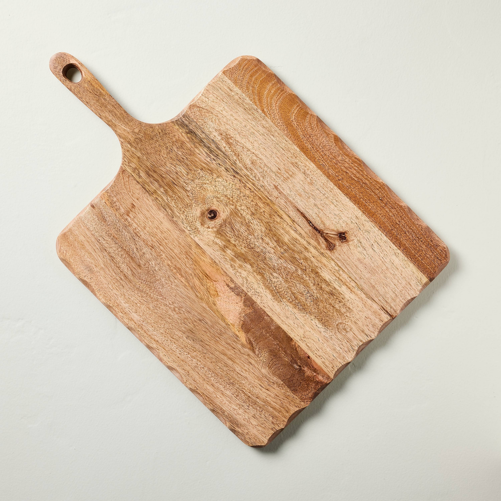 Carved Edge Square Wood Board - Hearth & Hand™ with Magnolia