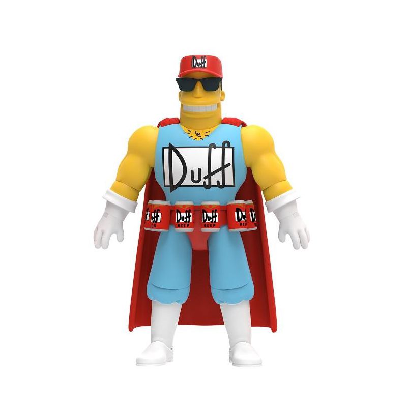 Duffman 7-inch Scale I The Simpsons Ultimates I Super7 Action figures, 1 of 5