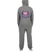 Everyday Kids Halloween Zip Up Hoodie – Gamer Pumpkin with Headphones and Controller – Cozy Fall Sweatshirt for Boys, Charcoal Gray - 2 of 3