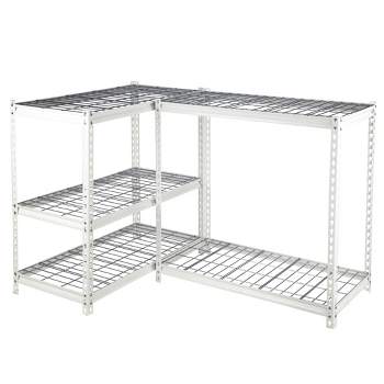 Dropship 5-Shelf Shelving Storage Metal Organizer Wire Rack With Adjustable Shelves  Hooks to Sell Online at a Lower Price
