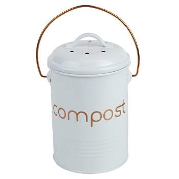 RSVP Bamboo Compost Pail - Kitchen & Company