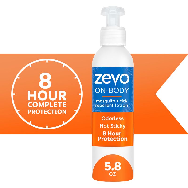 Zevo On Body Insect Repellant Lotion - 5.8 fl oz, 1 of 14