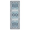 Boho Rustic Area Rugs for Living Room Washable Rug Floral Bedroom Decor Rug - 2 of 4