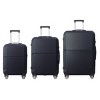 INFURNIC Bag And Luggage Sets 3 Size Hard Rolling Business Suitcases with Silent Wheels, Travel Luggage Suitcase Set, Blue, 21.06"*11.81"*30.31" - 2 of 4