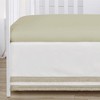 Sweet Jojo Designs Girl Baby Crib Bedding Set - Watercolor Floral Garden Collection Sage Green 4pc - 4 of 4