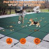 18x34ft Inground Pool Safety Cover with Center Steps, Ultra-Dense Material, Installation Tools Included, Reliable Protection for Your Pool - 4 of 4