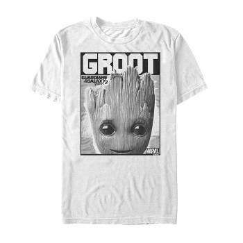Groot : Guardians Men\'s The Of Am Floral Galaxy T-shirt I Target