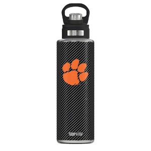 NCAA Clemson Tigers Carbon Fiber Wide Mouth Water Bottle - 40oz - 1 of 3
