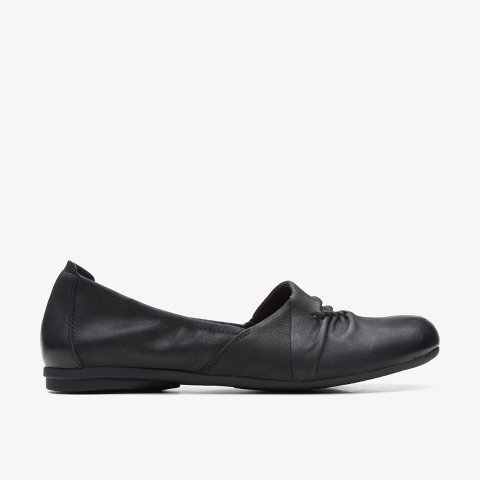 Обувь Clarks Womens Rena Way Black Shoes 8 Medium