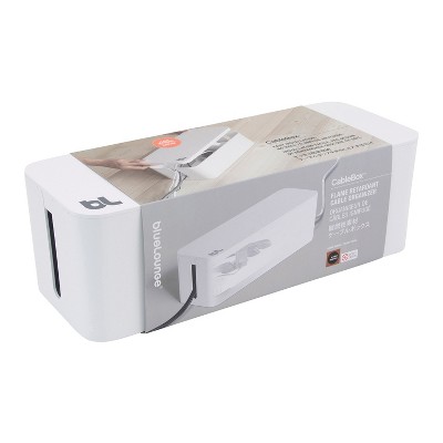 White Flame Retardant Plastic Cable Management Box