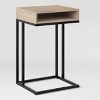 Loring Accent Table Vintage Oak - Threshold™ - image 3 of 4