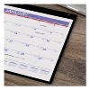 Monthly Desk/Wall Calendar with Plastic Backboard and Bonus Pages, 11 x 8, White/Violet/Red Sheets, 12-Month (Jan-Dec): 2026 - 3 of 4