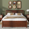 Infans Full Size Bed Frame with Headboard Wood Slat Support No Box Spring Needed - 4 of 4