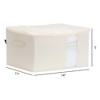 REGALWOVEN Foldable Organizing Bedroom Clothing Storage Bags with Handles - 2 of 4