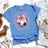 Simply Sage Market Just A Girl Who Loves Soccer Coquette Garment Dyed Tee - 3 of 4