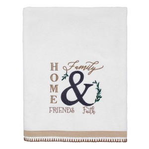 Avanti Modern Farmhouse Bath Towel - 1 of 3