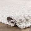 Nuloom Penelope Braided Wool Indoor Area Rug - Off White - 4 of 4