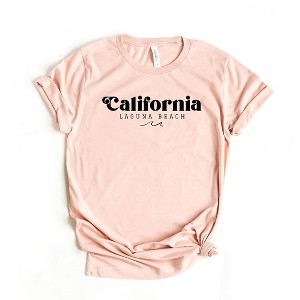 Simply Sage Market Women's California Laguna Beach Short Sleeve Graphic Tee - 1 of 3