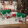 Christmas Decorations Throw Pillow Covers 18x18 Inch Set of 2, Green - 2 of 2