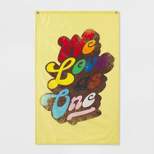 Pride 'We Love As One' Banner - Yellow