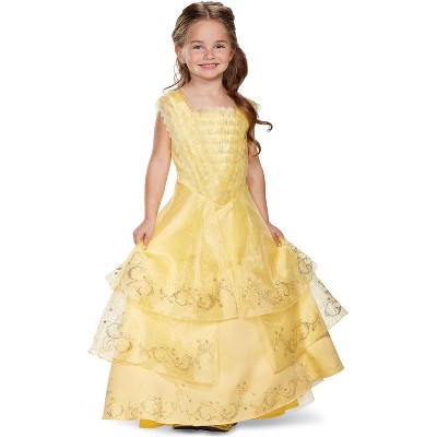 Beauty and the Beast Belle Ball Gown Prestige Toddler/Child Costume, 3T-4T