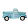 Jim Shore 2.0 Inch Blue Pick Up Truck Mini , Heartwood Creek (1PC) - 2 of 3