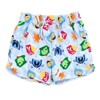 Disney Junior Floral Girls T-Shirt and French Terry Shorts Outfit Set Toddler - 4 of 4