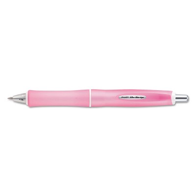 Pilot Dr. Grip Frosted Advanced Ink Pen Pink Barrel Black Ink 1mm 36252