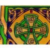 Slickblue Irish Stained Glass Coaster, Hand-Painted Design, Table Decor, Assorted Designs, 3.93" Square - 3 of 3