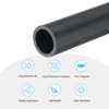 Unique Bargains High Impact Water Plumb Cable Sleeve PVC Rigid Round Pipes 13" Length - 3 of 3