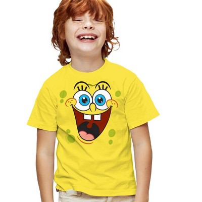 Boys' Short Sleeve Spongebob Spongebob Surprise Face T-Shirt