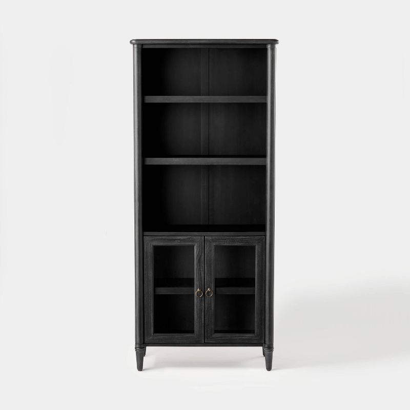 Killybrooke Glass Accent Cabinet Black - Threshold&#8482; designed with Studio McGee, 4 of 8