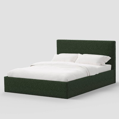 King Square Low Platform Bed in Milano Fern - Threshold™