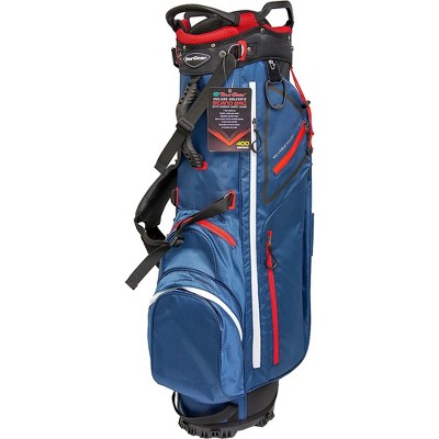Tour Gear Golf 400 Series Deluxe Golfers Stand Bag 7-Way- Navy / Red / White