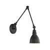 Savoy House Dakota 1 - Light Swing Arm Lamp in  Matte Black - 4 of 4