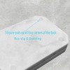 Aoibox Resin Marble-Like Texture Soap Dish with Double Layer Drainage, Removable Top Tier for Easy Cleaning, Anti-Slip Silicone Pads - 3 of 4