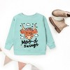 The Juniper Shop Mood Swings Cow Youth Sweatshirt - 3 of 4