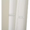 TackView Embossed Pattern Shower Curtain, Microfiber Fabric Shower Liner Waterproof Polyester Fabric - 4 of 4