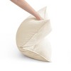 Peace Nest Premium Feather Down Bed Pillows with 100% Cotton Cover Set of 2 - 3 of 4