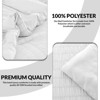 FIONECA Seer Sucker Texture Bed In a Bag Set All In One Bedding With Wrinkle Resistant Comforter - 4 of 4