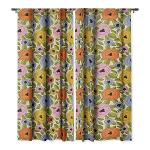 Alisa Galitsyna Summer Garden Set of 2 Panel Blackout Window Curtain - Deny Designs - 1 of 4